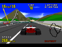 Virtua Racing on Genesis